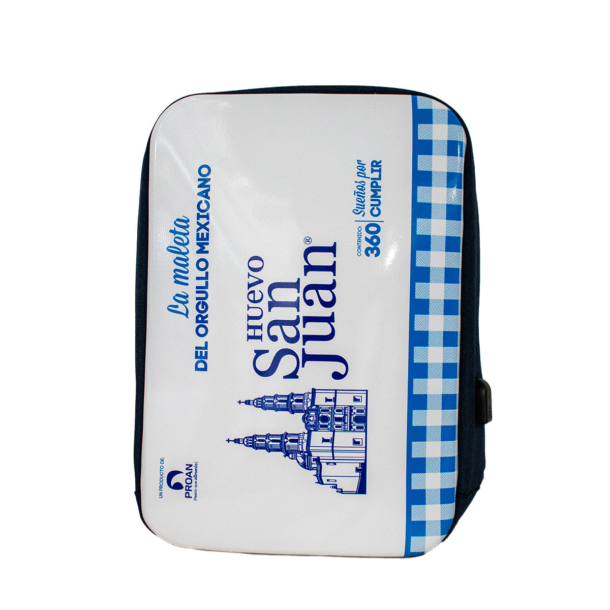 Mochila Huevo San Juan con entrada USB