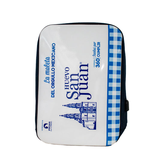 Mochila Huevo San Juan con entrada USB